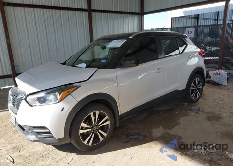 2019 Nissan Kicks Sv z USA, uszkodzony, nr VIN 3N1CP5CU2KL562902